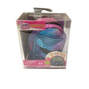 Real Littles Backpacks Surprises Collectible Silver Blue Purple Tie Dye Ages 6+